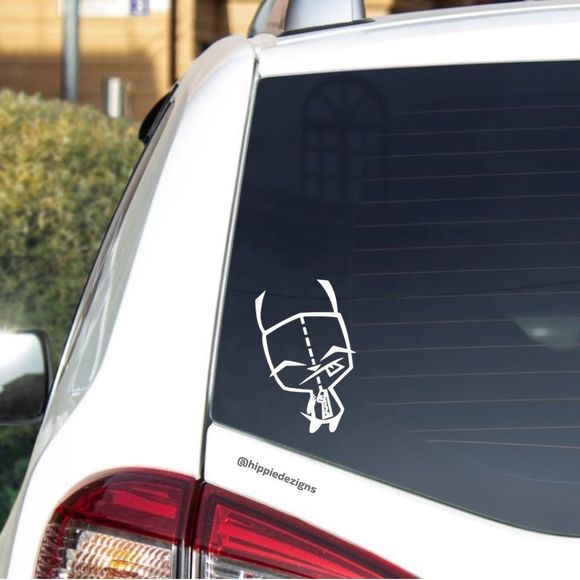 Gir Invader Zim Vinyl Decal - Picture 1 of 5
